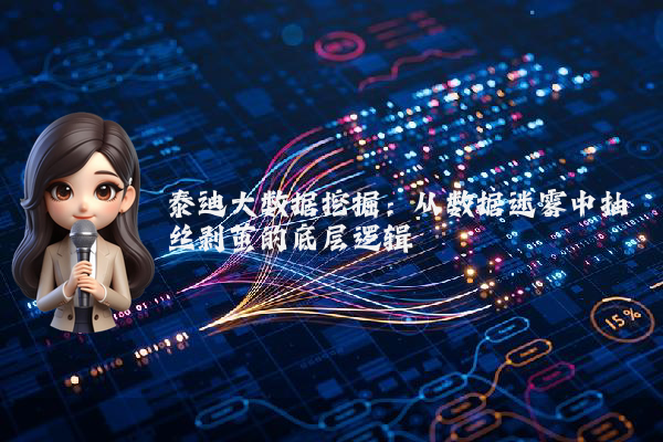 泰迪大数据挖掘：从数据迷雾中抽丝剥茧的底层逻辑